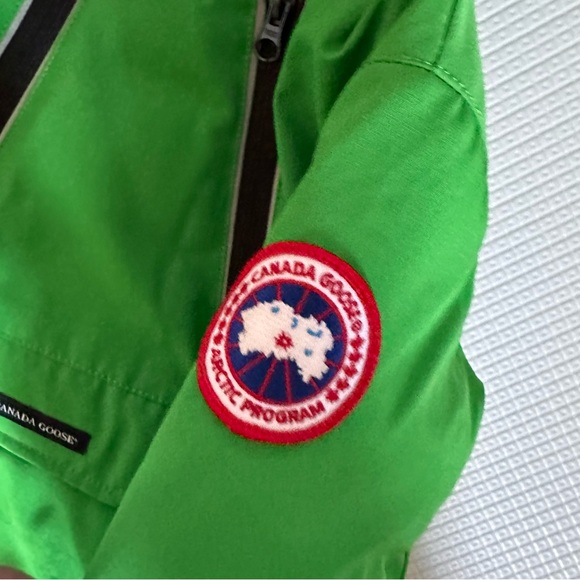 Canada goose green parka foot muffin bunting - Picture 5 of 7